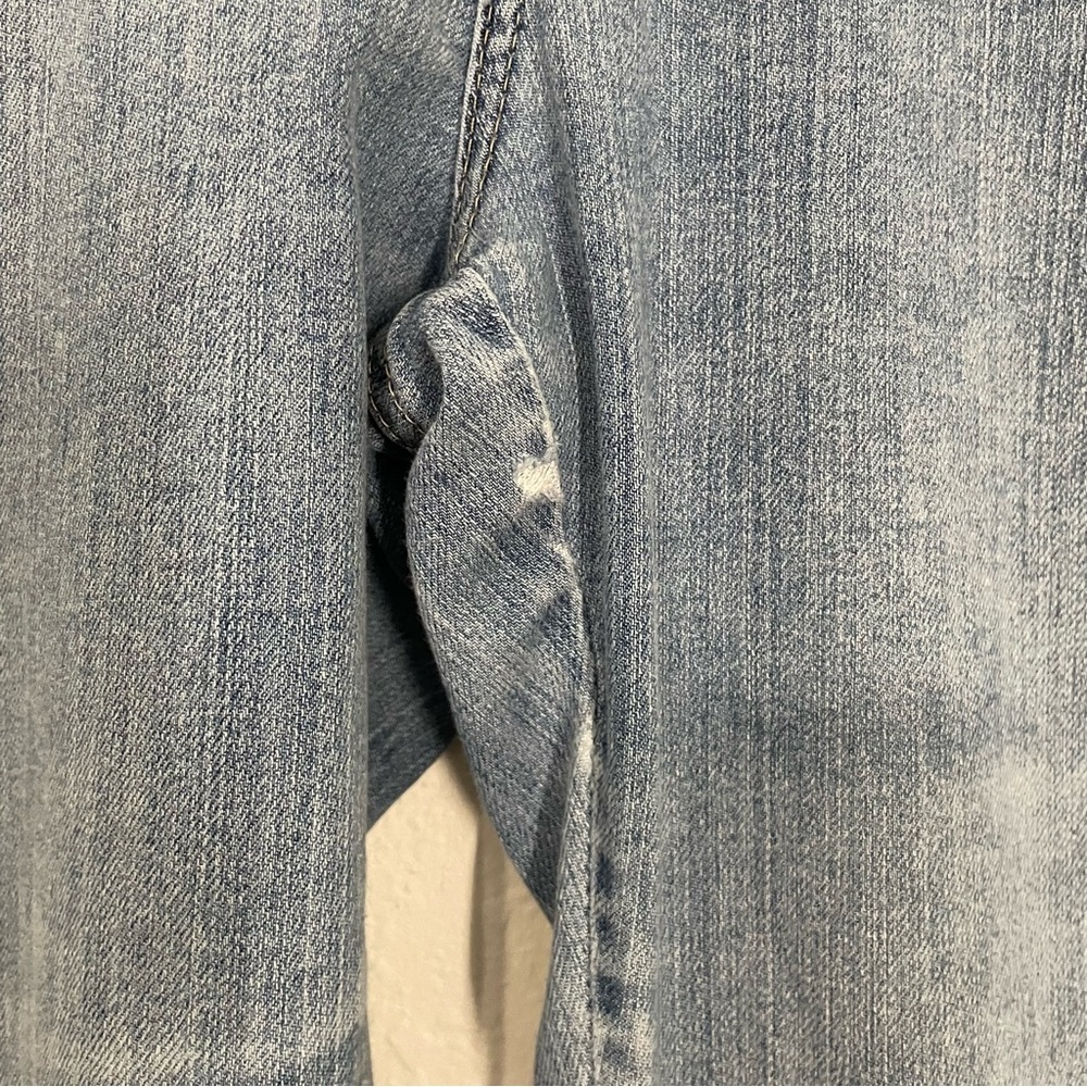 Lee Classic fit straight leg Blue Denim Jeans size 10 petite casual everyday - Picture 3 of 8